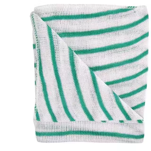 Premium 30x40cm rayé coton mélangé fibres torchons à séchage rapide tricoté hygiénique cuisine serviettes de nettoyage doux doux - Product Image 2