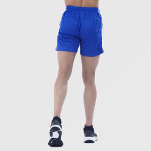 Pantalones Cortos Deportivos Stretch Ease Azul Rey Talla XXS 100% Algodón Cómodos con Cintura Elástica y Cierre con Cordón Suaves y Largos con Logos - Product Image 2
