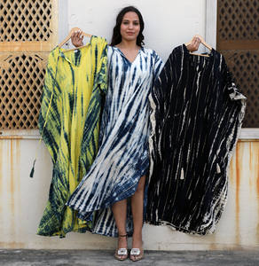 ชุดเดรสยาวทำมือทำจากผ้าเรยอนสำหรับผู้หญิงที่มีน้ำหนักเบาและระบายอากาศได้ดีเหมาะสำหรับชายหาดและรีสอร์ท100% - Product Image 6