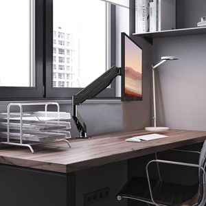Monitor da scrivania a molla a Gas per <span class=keywords><strong>Computer</strong></span> a braccio a Gas Monitor per pressione sanguigna supporto supporto supporto - Product Image 5