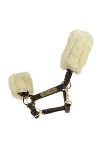 Licol de cheval en cuir par peau de mouton Quick Snap avec quincaillerie en laiton Style anglais pour les amoureux des chevaux - Product Image 5