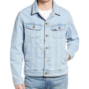 Veste en jean bleu classique pour homme Vêtements d'extérieur intemporels, durables et à la mode pour tenues décontractées et quotidiennes - Product Image 5