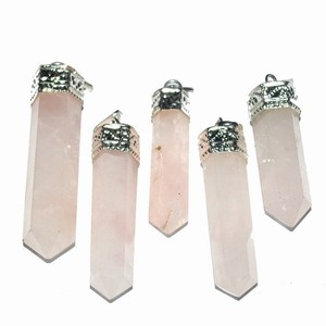 Pendentifs crayon pierre de soleil | Pendentif en pierre précieuse sculptée en gros - Product Image 3