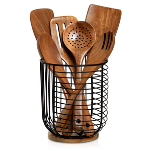 Affordable kitchen cutlery holder with great design kitchen counter top cutlery holder organizer - Product Image 2