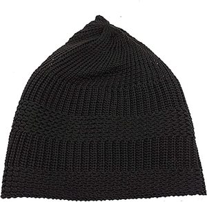 Namaz musulmán para rezos, topi (gorras) para hombres en Color negro, venta al por mayor - Product Image 1