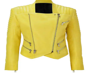 Veste en cuir véritable pour femmes Veste en cuir véritable pour femmes Veste pour vêtements pour femmes Veste en cuir pour femmes - Product Image 2