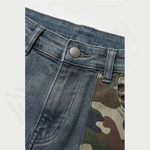 Pantalones Vaqueros de Mezclilla para Hombre 2025, Pantalones Ajustados, Vaqueros Ajustados para Hombre, Venta al por Mayor de Fábrica, Transpirables, Rectos, Servicio OEM - Product Image 4
