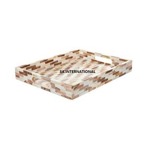 Plateau de service pour hôtels et restaurants, plateau de service pour salades et fruits, équipement de traiteur, plateau de service de style moderne pour mariage - Product Image 1