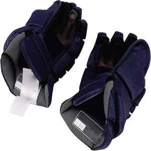 Gants de hockey sur glace OEM ODM Design d'équipe personnalisé avec doublure intérieure évacuant l'humidité et poignée de paume en PU - Product Image 6