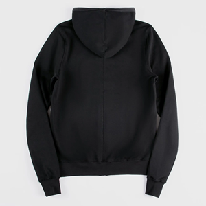 Sweat-shirts à capuche unisexes de haute qualité 100% coton polaire écologique respirant 200-500 GSM avec fermeture éclair intégrale, design de logo personnalisé pour l'hiver - Product Image 3