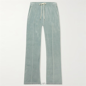 Pantalon évasé en velours avec cloche personnalisé pour hommes - Product Image 1