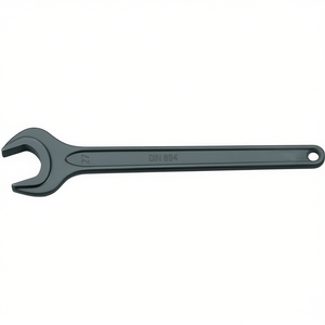 GEDORE <b>Open</b>-<b>End</b> Wrench 894 Key White 30 mm Phosphated 263 mm Length with Hanging Hole Shop Tool - Product Image 3