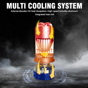 Projecteur laser haute puissance, mini projecteur <span class=keywords><strong>LED</strong></span> H4, ampoule <span class=keywords><strong>LED</strong></span> H4 pour voiture, <span class=keywords><strong>lampe</strong></span> <span class=keywords><strong>LED</strong></span> H4 - Product Image 5