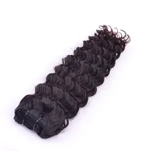 คลื่นน้ําธรรมชาติของเวอร์จิน 100% มิงค์มนุษย์ที่ยังไม่ได้ Virgin ตรงผมหยักผู้ขายหนังกําพร้าผมไม่เสีย - Product Image 1