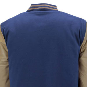 เสื้อแจ็กเก็ตผู้ชายเสื้อแจ็กเก็ตทีมมหาวิทยาลัยไฮสตรีท OEM เสื้อแจ็กเก็ตหนังแฟชั่นโรงงานผลิตโลโก้ตามสั่ง - Product Image 4