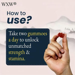 Gummies de Shilajit WXW en stock : Soutien immunitaire, sans sucre, vitamines, boost d'énergie - Product Image 2