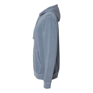 Oem bordado Puff estampado Dtg Vintage recortada Sudadera con capucha en blanco 550 Gsm 100% algodón francés Terry Stone ácido lavado sudaderas con capucha - Product Image 5