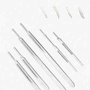 Nouveaux ciseaux chirurgicaux manuels en acier inoxydable de haute qualité poignée BP 2 côtés pour salles de chirurgie - Product Image 2