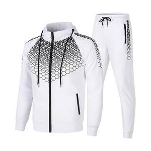 Vêtements de sport d'hiver de haute qualité pour hommes, tenues de jogging, survêtement de fitness, ensemble de survêtements Style OEM personnalisé - Product Image 3