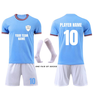 Personalizado 2024 nuevo equipo de club de fútbol nuevo cuerpo completo Popular fútbol uniforme mierda fútbol uniforme conjunto de fútbol Jersey conjunto - Product Image 1