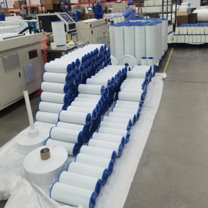 New PET/PP xếp li Cartridge phần tử lọc cho nước nói chung RO điều trị công nghiệp hóa chất thực phẩm và đồ uống - Product Image 1