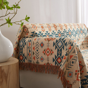 BL005 Boho Jacquard Manta Suave Vintage Floral 100% Algodón Muselina King Size Colcha o Picnic Throw Wholesale - Product Image 4