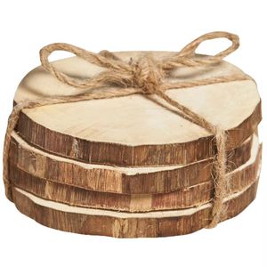 High Quality Epoxy Resin Wood <b>Coaster</b> Handicrafts Custom Designed Classic round Resin Wood <b>Coaster</b> <b>Set</b> - Product Image 3