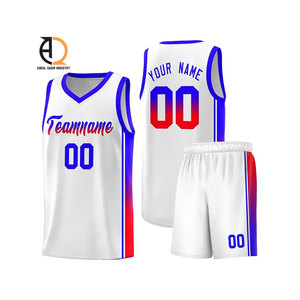 Uniformes matériels Uniformes de basket-ball à séchage rapide Personnaliser le maillot de basket-ball de l'homme - Product Image 6