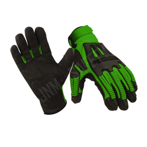 Amara Gants en cuir synthétique durables taille XL Gants de travail de sécurité industrielle renforcés d'origine pakistanaise - Product Image 4