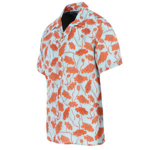 Custom Vintage Hawaiian <b>Beach</b> <b>Shirt</b> for <b>Men</b> All-Print Sublimation Short Sleeve Casual Wear for Summer - Product Image 3