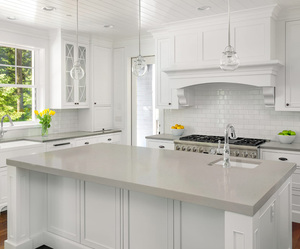 Encimeras de Granito Natural para Cocina y Baño, Personalizadas, de Carrara Calacata, para Proyectos Hoteleros, Prefabricadas, Corte a Medida, de Cuarzo - Product Image 1