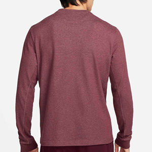 T-shirt à manches longues pour homme en coton, col rond, décontracté, léger, confortable, streetwear, haut tendance, vêtements personnalisés - Product Image 5
