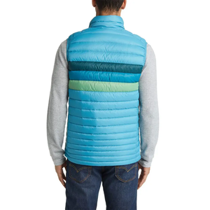 Chaleco Acolchado con Franjas Reflectantes para Hombre, Chaleco de Trabajo Cálido y Cortavientos para Invierno con Forro Polar para Uso en Exteriores - Product Image 2