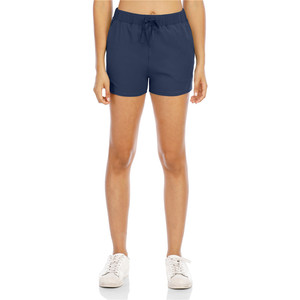 Aoyema Short de survêtement d'été élégant à taille haute pour femme, survêtement à séchage rapide, entraînement de motard, fitness athlétique, fermeture à cordon - Product Image 3