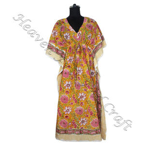 ชุดราตรีผู้หญิงแอฟริกัน ชุดเดรสชาติพันธุ์ ชุดคาฟตันผู้หญิง ชุดคาฟตันยาว/คาฟตัน ผ้าฝ้าย เสื้อผ้าคาฟตัน ชุดเดรสผู้หญิง KFCL055 - Product Image 5