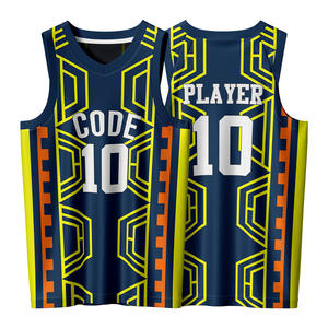 Personalizado Hombres Nuevo Patrón Personalizado Baloncesto Kit Equipo Club Baloncesto Uniforme Nuevo Diseño Uniforme de Baloncesto con bajo Moq - Product Image 5