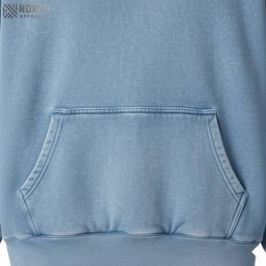 Hombres de alta calidad de algodón grueso pesado francés Terry pulóver con capucha personalizado gota hombro polar Sudadera con capucha de gran tamaño sudaderas con capucha reversibles - Product Image 5