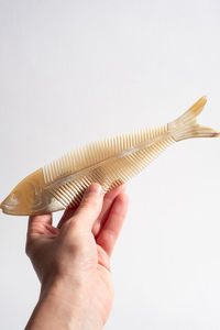 Buffalo Horn <b>Comb</b> in Polished Horn Art Ware Fine Tooth <b>Comb</b> Anti Static Hair <b>Comb</b> <b>hot</b> selling 100% Natural Hair <b>Comb</b> - Product Image 4