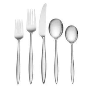 Ensemble d'argenterie moderne en acier inoxydable avec des finitions élégantes et des matériaux de haute qualité pour des expériences culinaires quotidiennes sans effort - Product Image 6