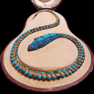 สร้อยคอแต่งงานพลอยเพชรธรรมชาติสีเทอร์ควอยส์ทิเบตสร้อยคอเงินสเตอร์ลิง22K ชุบทองสไตล์โบฮีเมียนสำหรับผู้หญิง - Product Image 1