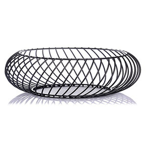 Panier de rangement de fruits décoratifs faits à la main, nouveau Design, ensemble de paniers en métal de 2 fabricants et exportateurs - Product Image 4