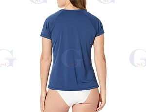 Premium Quality <b>Women</b> Rash Guard <b>Top</b> Trending <b>Women</b> Base Layer Compression Shirts with Private logo and Label on Wholesale Price - Product Image 2