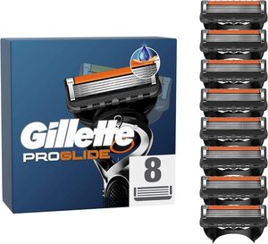 Gillette Proglide, Con 2x lubricación delante y detrás de las cuchillas y nueva lubricación EverGlide para increíbles 8 cuchillas de repuesto - Product Image 4