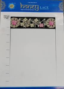 Dentelle brodée florale colorée élégante pour la mode, la décoration intérieure et les projets d'artisanat - Product Image 6