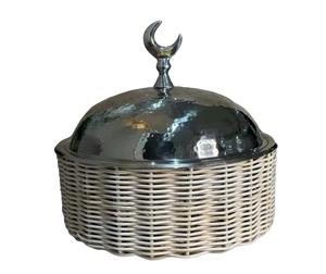 Poignée en acier inoxydable classique vintage en métal isolé avec conception en nacre idéale pour servir de la soupe dans les hôtels - Product Image 2