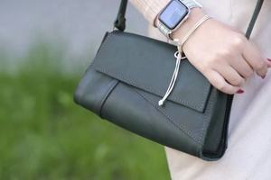 Moda de gama alta de cuero genuino Sling Messenger Girls Women's Trendy Shoulder Famous New Women Crossbody Bag - Product Image 4