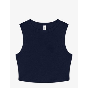 เสื้อกล้ามเบลล่า6682แคนวาสสำหรับผู้หญิงแบบสั้นเว้าหลังเสื้อทรงพอดีตัว - Product Image 1