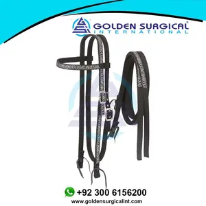 Bandas de nailon para cejas, cabestros y riendas con superposición impresa, cabestros ecuestres, banda nasal ecuestre, proveedor de riendas, venta al por mayor - Product Image 3