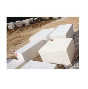 Bloque de Mármol de Calcita Pulida Blanco Puro de Gran Tamaño Personalizado, Garantía de por Vida para Diseño de Villas Modernas, Listo para Instalar - Product Image 1