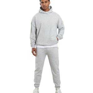 Venta al por mayor personalizado con capucha de los hombres Casual transpirable Jogging Loungewear conjunto de chándal de invierno diario prendas de vestir exteriores de moda - Product Image 1
